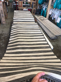 New Surya Pasadena PSA-2304 Meticulously Woven Indoor/Outdoor Area Rug Runner in Blacks, Greys & Whites! 2Ft X 12 Ft! Retails $280+