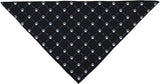 New Matching Paw Print Face Mask & Dog Bandana Set In Black!