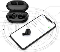 Peatop Wireless Earbuds Bluetooth V5.0 Wireless Headphones with Wireless Charging Case ,Stereo HiFi Sound Deep Bass Wireless Headphones ,IPX8 Waterproof Bluetooth Earbuds for Sports, Built-in Dual Mics Headset for iOS and Android