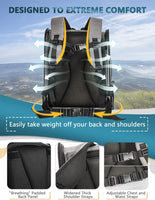 New Petsfit Cat/Dog Carrier with Great Ventilation, Portable Pet Travel Backpack for Hiking, Camping Hold Pets Up to 15 lbs!
