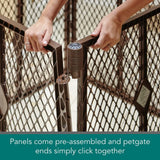 New in box! MyPet Petyard Passage, 8-Panel Pet Containment with Swinging Door