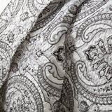 New Wayfair Pfeiffer Paisly & Damask Quilt Set by Andover Mills in Twin/Twin XL! Black! RETAILS $90+