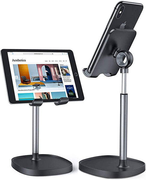 New Universal Device Stand for cell phones, Switch, Ipad, Tablets up to 10 inch with angle & height Adjustment!