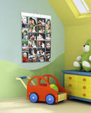 Hanging Photo Gallery, holds 40 standard sized photos (4x6). Just slide in your photos and share your memories.