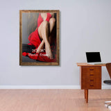 New Very Large Calenzana 24x36 Poster Picture Frame Rustic Distressed Wood! Retails $100+