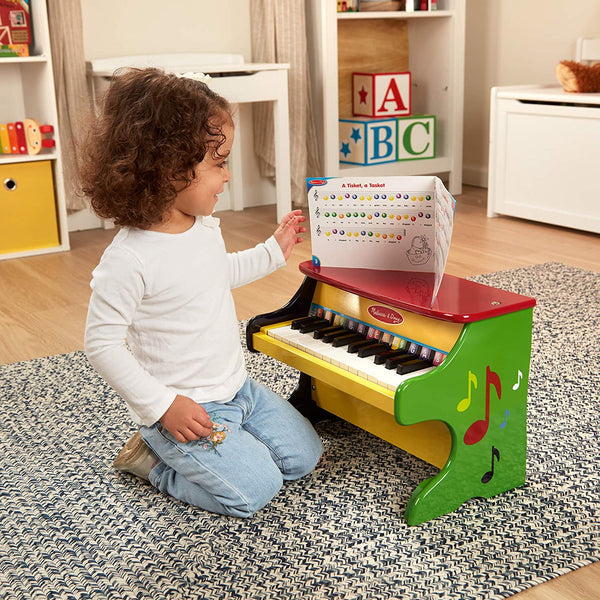 Melissa and doug piano key best sale chart