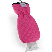 Brand new Hot Pink Deluxe Ice Scraper Mitt with plush insulation -elastic cuff keeps hand warm & snow free! Retails $19.95