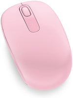Microsoft Wireless Mobile Mouse 1850 - Pink! Designed for life on the go, offering wireless freedom and built-in transceiver storage for ultimate mobility.