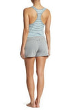 New PJ Salvage Lounge top tank Blue Grey stripe, Sz L! Ultra Soft & Comfy! Retails $45+