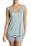 New PJ Salvage Lounge top tank Blue Grey stripe, Sz L! Ultra Soft & Comfy! Retails $45+