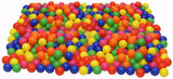 Click N' Play 0005C Value Pack of 400 Phthalate Free BPA Free Crush Proof Plastic Ball, Pit Balls-6 Bright Colours in Reusable and Durable Storage Mesh Bag with Zipper, Retails $100+