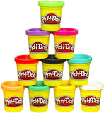New in package! Play-Doh Case of Colours, Pack of 10! Includes ten 2-ounce cans