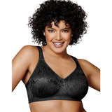 New in package! Playtex Womens 18 Hour Ultimate Lift and Support Wirefree Bra in Black! Sz 40D,  also fits 42C & 44B!!