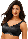 New in package! Playtex Womens 18 Hour Ultimate Lift and Support Wirefree Bra in Black! Sz 40D,  also fits 42C & 44B!!
