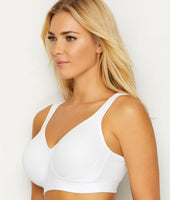 New in package! Playtex 18 Hour 474C Cotton Stretch Ultimate Lift & Support Wirefree Bra, White, Sz 42DD