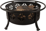 New in sealed box! Pleasant Hearth Sunderland 12 inch Deep Round Bowl Fire Pit with Circulair System, 36-Inch