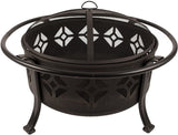 New in sealed box! Pleasant Hearth Sunderland 12 inch Deep Round Bowl Fire Pit with Circulair System, 36-Inch