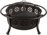 New in sealed box! Pleasant Hearth Sunderland 12 inch Deep Round Bowl Fire Pit with Circulair System, 36-Inch