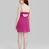 New Wild Fable Sleeveless Woven Bodycon Plum Purple Dress Sz XXL