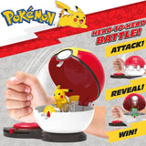 New Pokemon Surprise Attack Game, Featuring Pikachu #2 and Bulbasaur #3 - 2 Surprise Attack Balls - 6 Attack Disks - Toys for Kids and Pokémon Fans