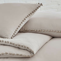 Brand new King/Cal. King Duvet Cover + 2 Shams Brunelle Classic Pre-Washed Fabric Duvet Cover Set!