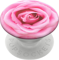 New PopSockets PopGrip: Phone Grip and Phone Stand, Collapsible, Swappable Top, Rose All Day