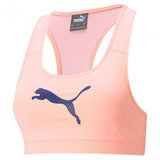 New Women's Puma Mid Impact 4Keeps Bra peach, Sz XL!