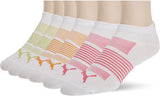 New PUMA Women's 6 Pack Low Cut Socks, shoe size 5-9.5! Includes 2 of each Vibrant colours!