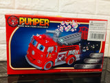 New in box! Fire Rescue Pumper with Magic Bubbes! Bump & Go action engine, Lights & Sounds! Ages 3+