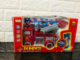 New in box! Fire Rescue Pumper with Magic Bubbes! Bump & Go action engine, Lights & Sounds! Ages 3+