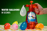 Original Pumponator! 3 In 1 Air And Water Balloon Pump Filling Station Refill Kit! Includes 500 Balloons, Ties, Fills with air or water in seconds! Reusable!