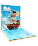New Pop Up Story Book Purple's Treasure Hunt, Hardcover! Ages 3-6 Yrs!