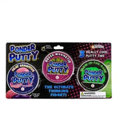 New Ponder Putty Heat/Glow/Magnetic 3 Pack – Boredom Busters