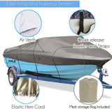 New in carry bag! Pyle Armor Shield Trailer Master Boat Cover 14 ft. to 16 ft. L Beam Width to 90 in. Retails $160+