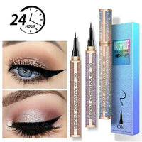 New in package! 1Pcs QIC Starry Sky Eyeliner Pencil Black Quick Dry 36H Lasting Waterproof Smooth Liquid Eyeliner! Retails $29+