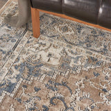 New Nourison Quarry Area Rug! BEIGE/GREY, 3 Ft X 5 Ft