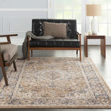 New Nourison Quarry Area Rug! BEIGE/GREY, 3 Ft X 5 Ft