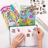 New Fashion Angels 1000+ Totally Rainbow Colorful Stickers for Kids - Fun Craft Stickers for Scrapbooks, Planners, Gifts and Rewards, 40-Page Sticker Book for Kids Ages 6+ and Up, Multi