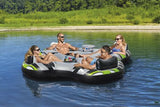 New in sealed box! Rapid Rider IV by Ozark Trail! Inflatable 4 Person Water River Raft Rapid Rider W Cup Holders & Ice Holder