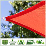 New Wayfair 12' Triangle Shade Sail by Colour tree in Red, 12 Ft! Triangle!