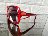 New Designer Rep. Sunglasses, 400 UV Protection! Stylish Gradient Lenses! Red, Retails $40+