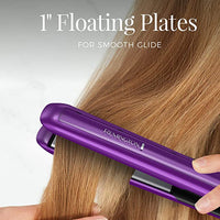 New in package! Remington 1" Anti-Static Flat Iron with Floating Ceramic Plates and Digital Controls, Hair Straightener, Purple, S5500! #1 best selling straightener!! Package has slight damage!