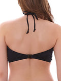 New with tags! Freya Remix Bandeau Bikini Top, Black Sz 36DDD/38DD/40D! Retails $70+