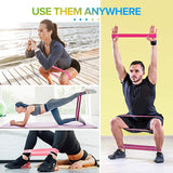New Portzon Resistance Loop Exercise Bands for Home Fitness Stretching Strength Training