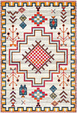 New nuLOOM Richelle Tribal Medallion Area Rug, 3' x 5', Silver! Made in Turkey!