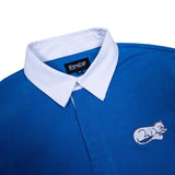 New  Rip N Dip RIPNTAIL long sleeve polo shirt in navy and white., Sz S! Retails, $90+