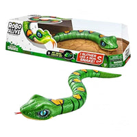 New Zuru Robo Alive Robotic Light-Up Snake! No Box, comes in plastic wrap with instructions!
