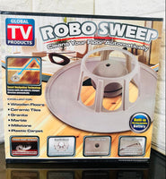 New Robo Sweep with built in rechargeable battery! Uses smart navigation technology to sense walls 7 objects!As Seen On TV