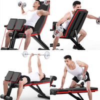 New in box! EW&HU Abdominal Training Dumbbell Bench Dengqin Roman Chair Adjustable Sit Up Incline Abs Bench Flat Fly Weight Press Fitness-Foldable Workout Bench!