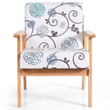 New Wayfair Ronda 25'' Wide Linen Armchair by Lark Manor! Retails $367 w/tax!